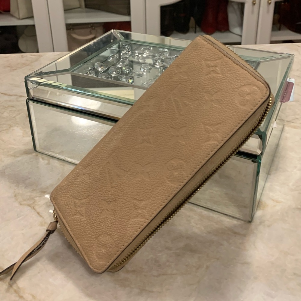 Louis Vuitton Long Leather Wallet